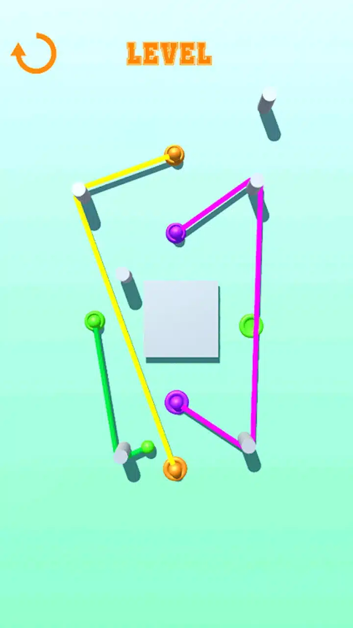 Color Rope Puzzle Unity Game Source Code screenshot 4