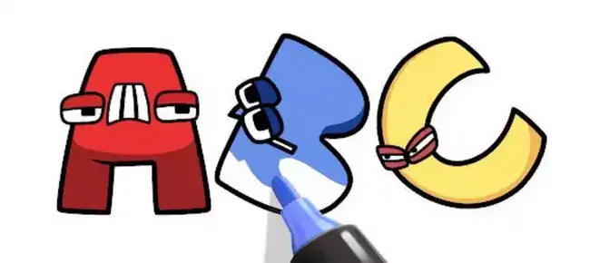 🎨 Coloring Alphabet Lore – Unity Source Code | SellUnitySourceCode.com screenshot 5