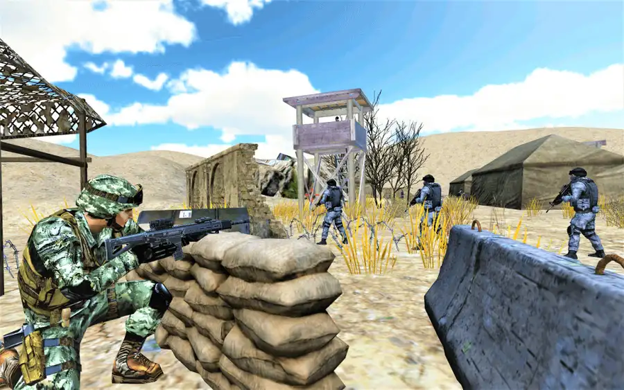 🎯 Commando FPS Shooting Game – 64-Bit Unity Source Code | SellUnitySourceCode.com screenshot 5