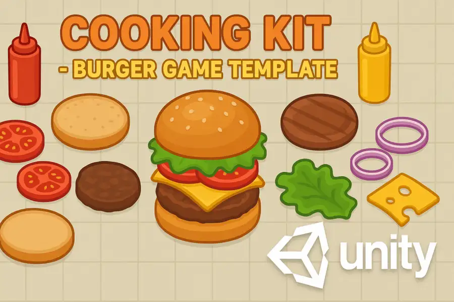 Cooking Kit – Burger Game Template screenshot 2