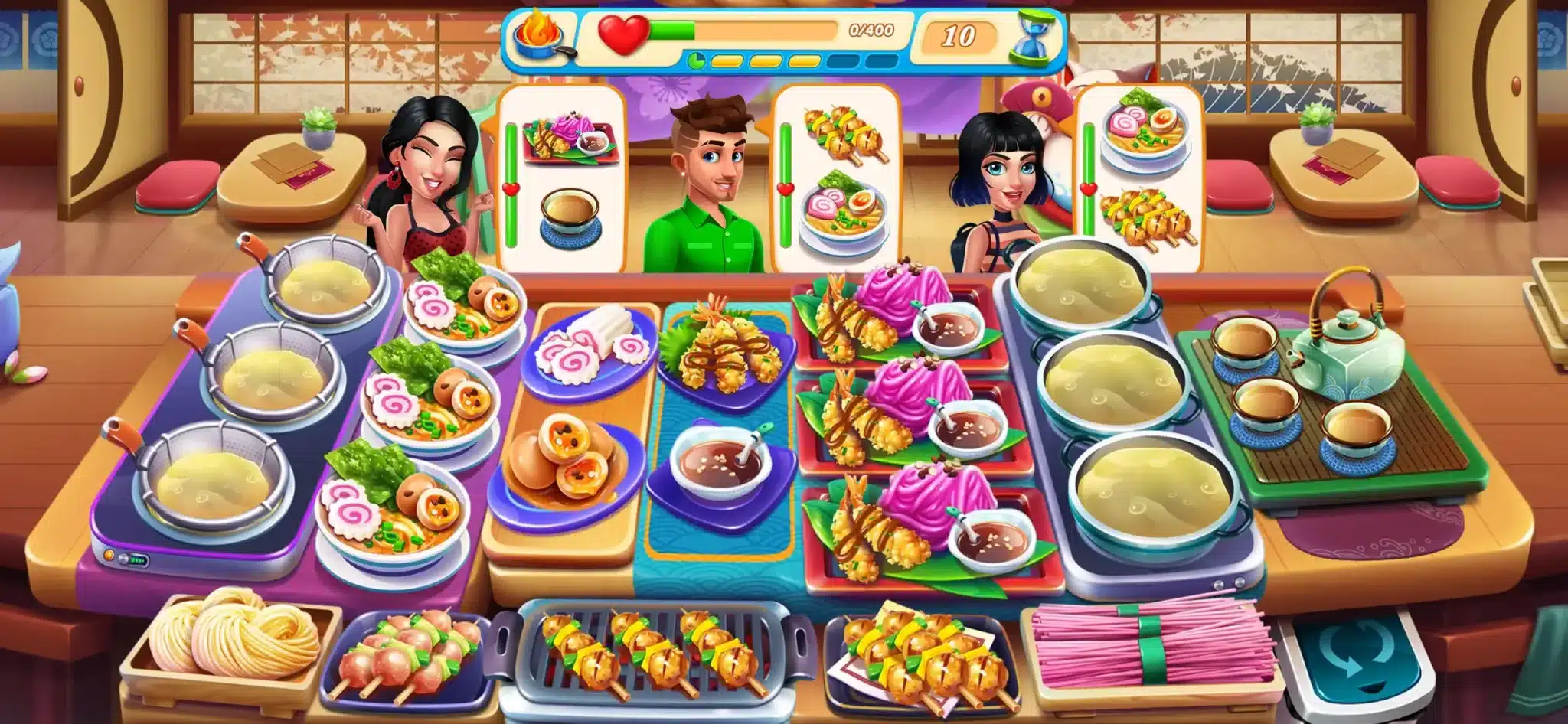 Cooking Restaurant Mega Bundle – 3 Unity Game Source Codes screenshot 2