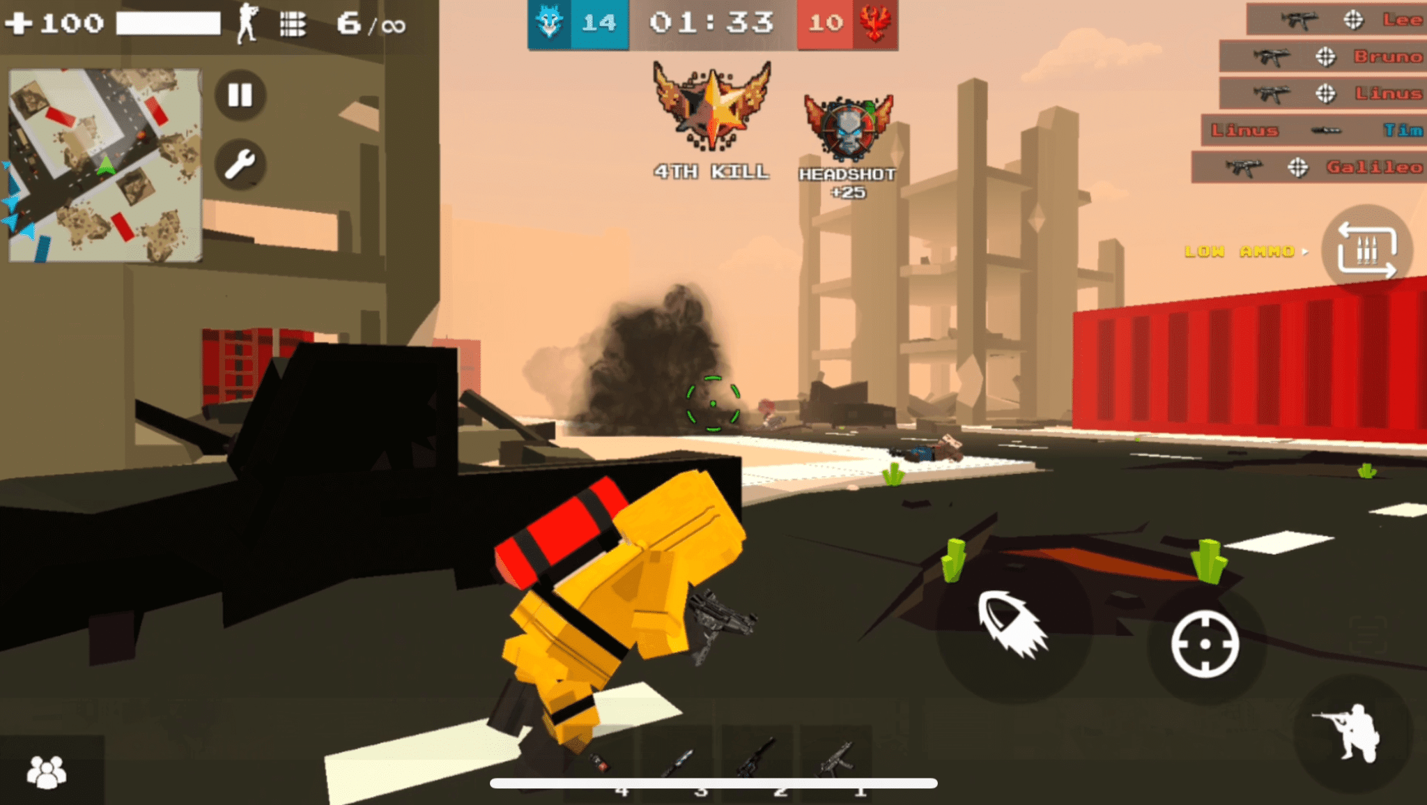 Craft Shooter Unity Source Code – FPS Game with Online Mode screenshot 3
