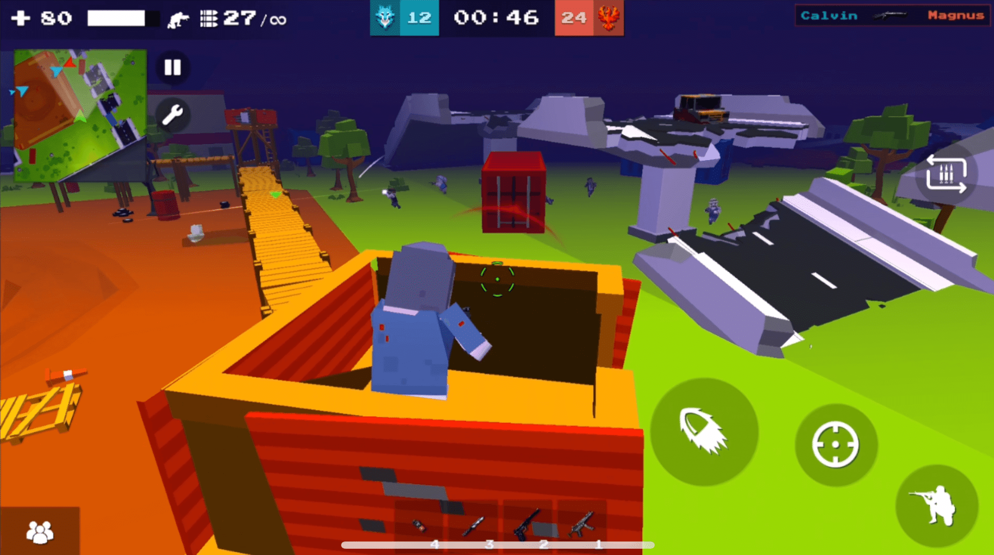 Craft Shooter Unity Source Code – FPS Game with Online Mode screenshot 5