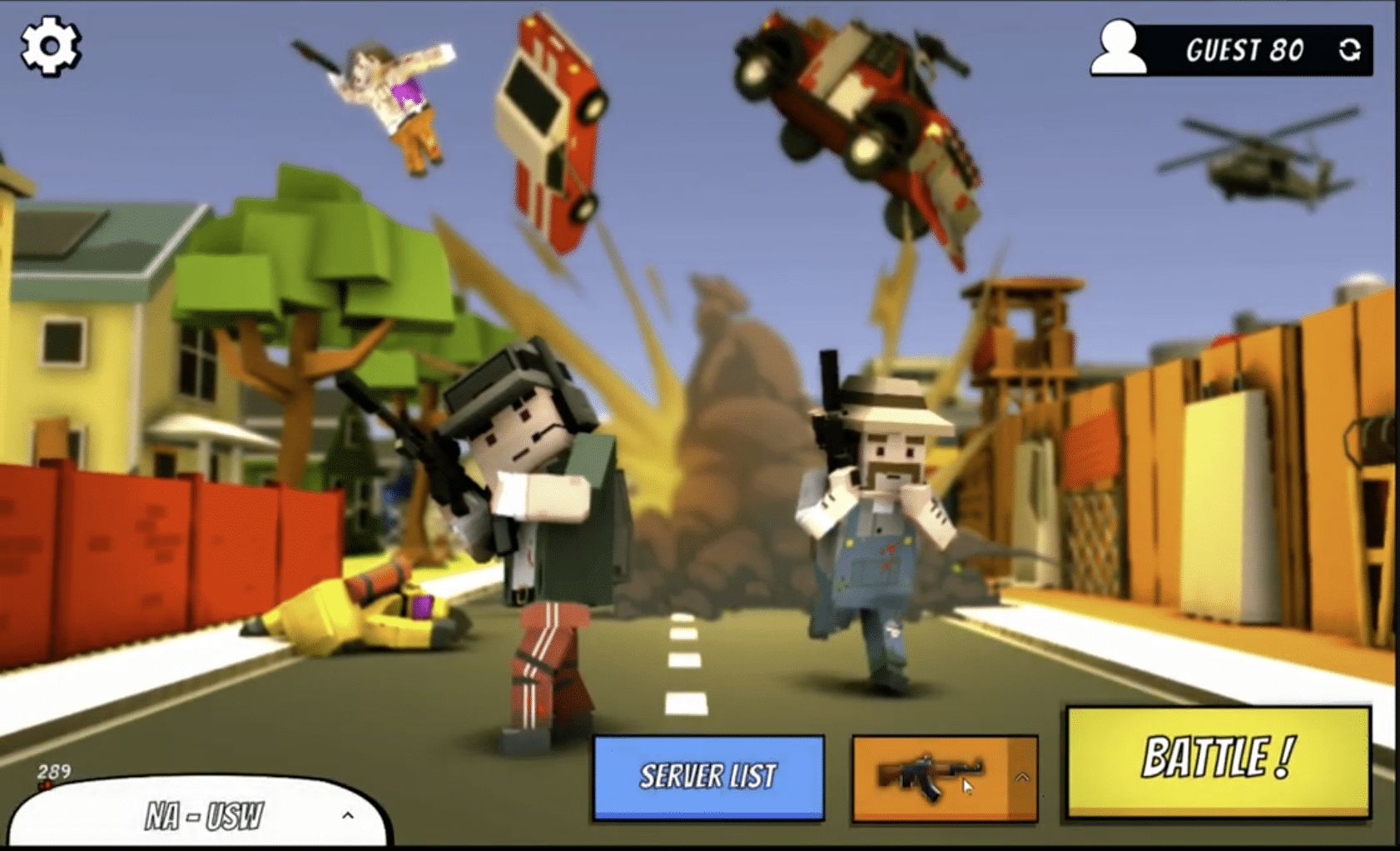 Craft Theft War – Battle Royale  Unity Source Code screenshot 3