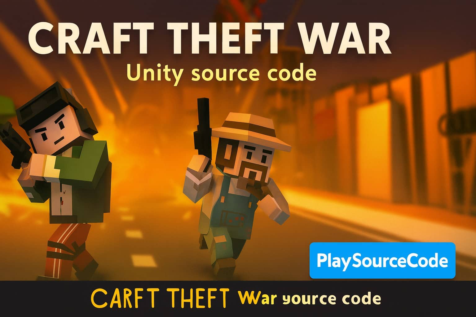 Craft Theft War Unity Sourcecode