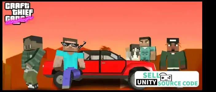 Craftman Thief Gangster 3D SellUnitySourceCode screenshot 4