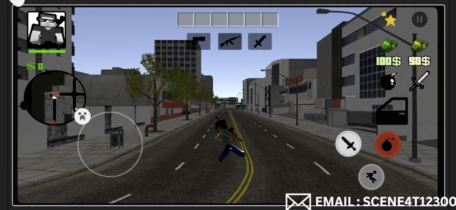 Craftsman Gangster Thief 3D - screenshot 3