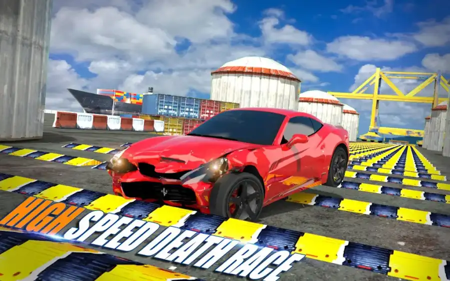 Crash Car Engine Beam Damage Sim – Speed Bumps SellUnitySourceCode screenshot 2