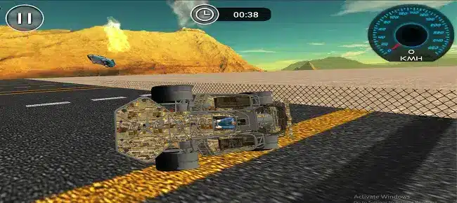 Crazy Car Crash Stunts : Crash Test Simulator 64BI SellUnitySourceCode screenshot 2