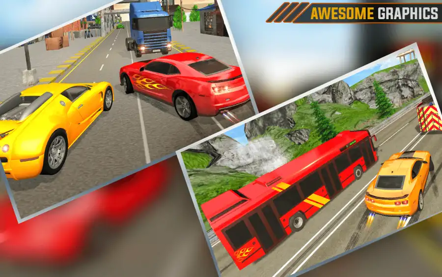 Crazy Car Racing : Highway Traffic Driver SellUnitySourceCode