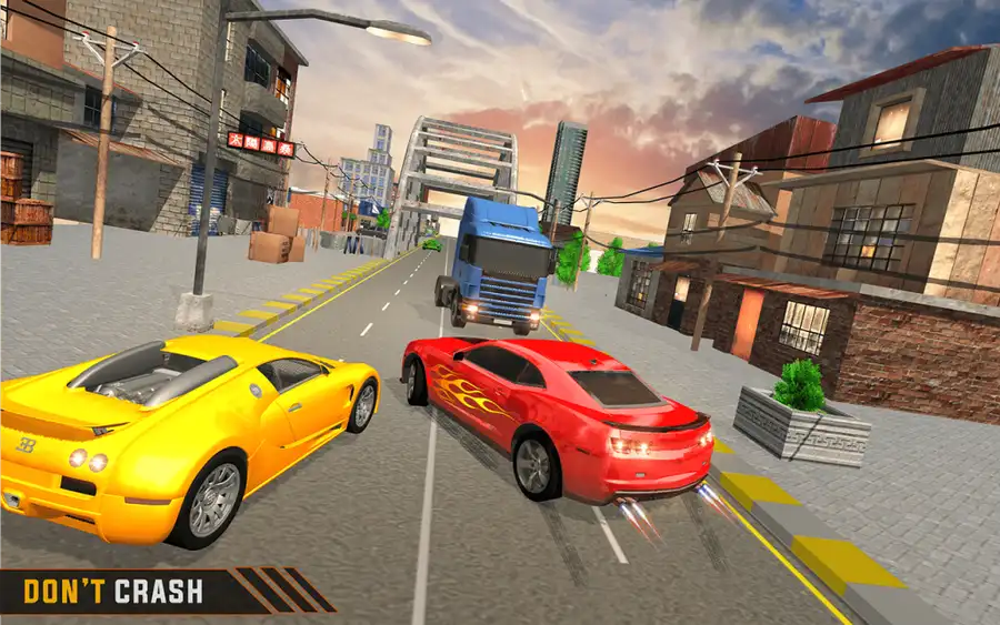 Crazy Car Racing : Highway Traffic Driver SellUnitySourceCode screenshot 3