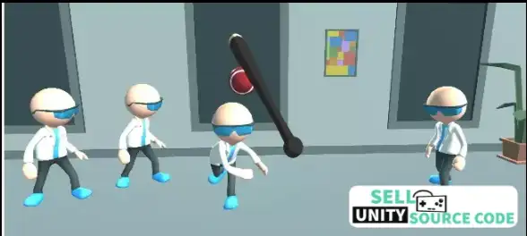 Crazy Office hit SellUnitySourceCode
