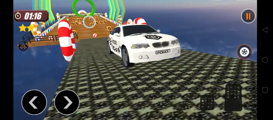 Crazy Police Car Stunt Games 2022 SellUnitySourceCode screenshot 3