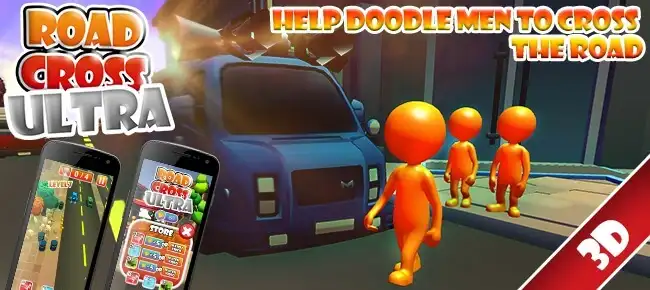 Crazy Stick Man Road Crossing Rescue 64 Bit Source SellUnitySourceCode