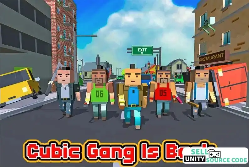 Cube Crime 2018 SellUnitySourceCode screenshot 3