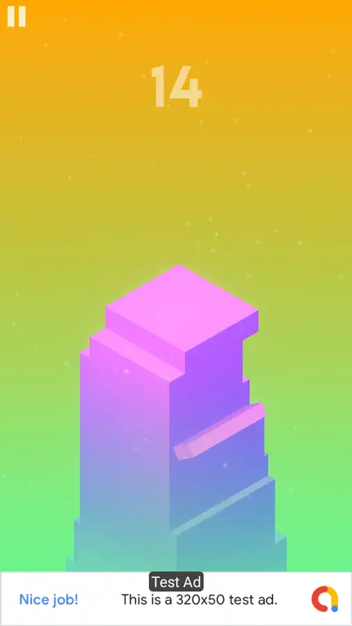 Cube Stack Game SellUnitySourceCode screenshot 4