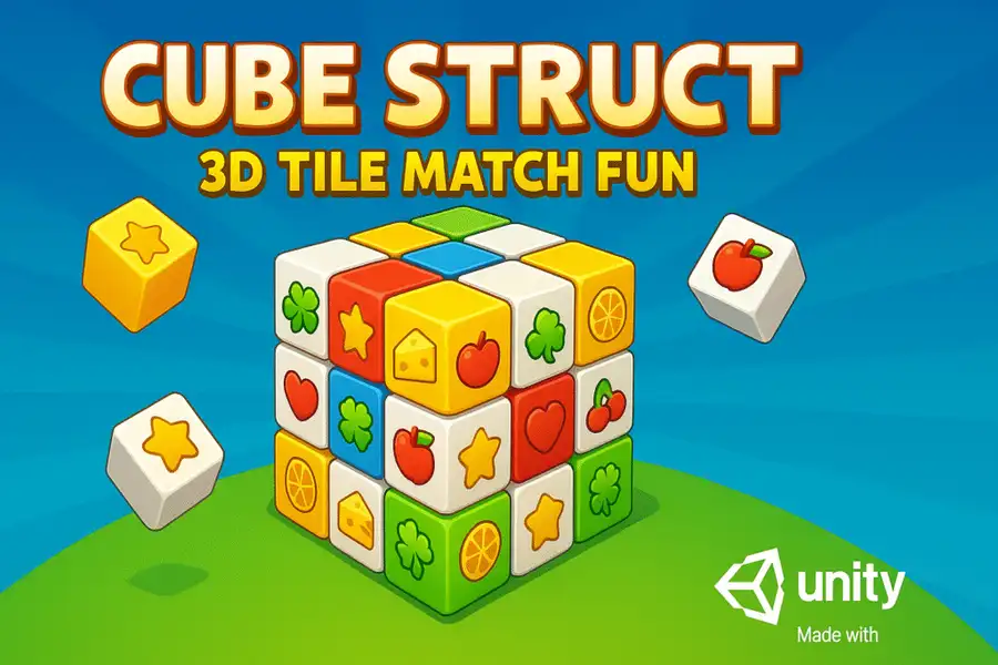 Cube Struct – 3D Tile Match Fun