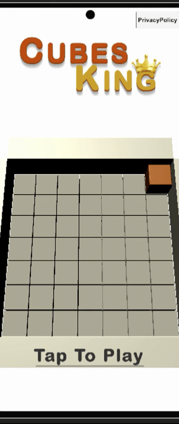 Cubes King Puzzle Unity Game screenshot 2