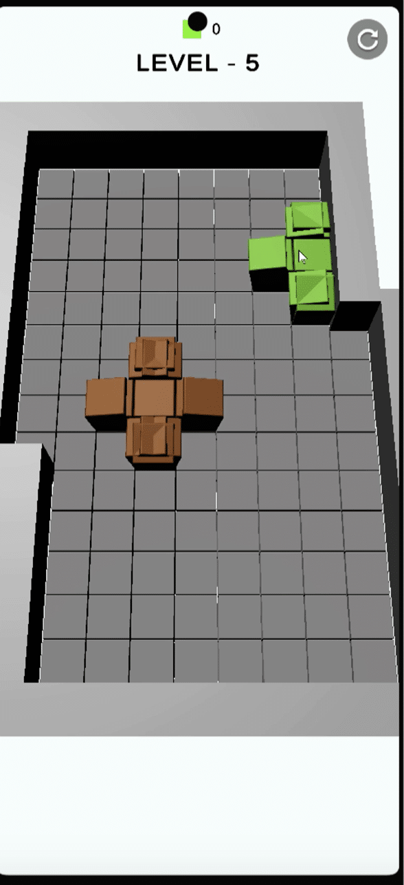 Cubes King Puzzle Unity Game screenshot 5