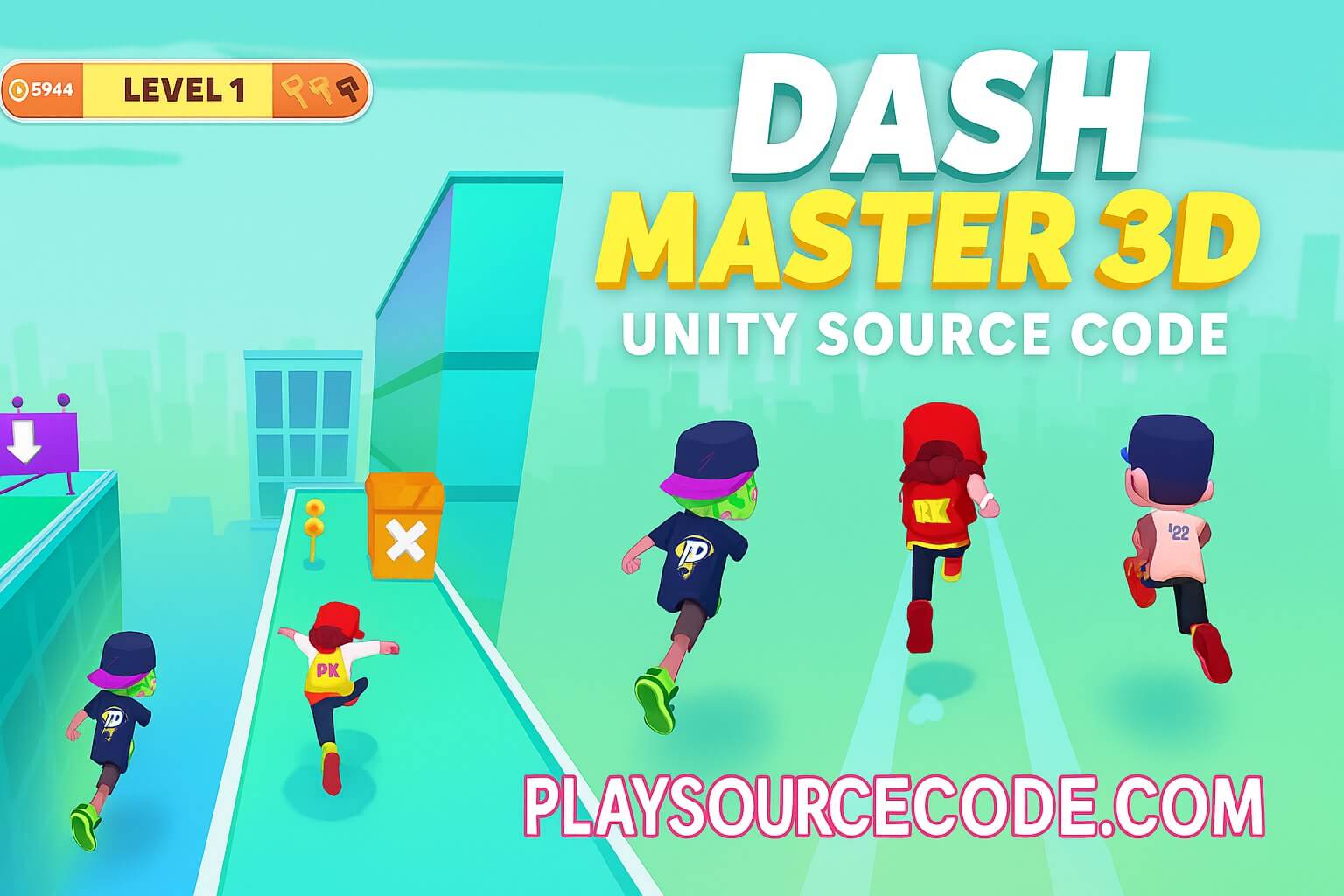 Dash Master 3d Unity Sourcecode