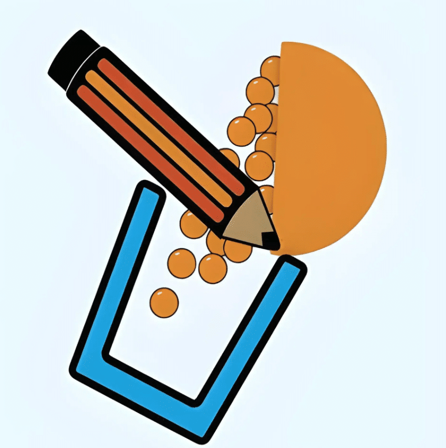 Decay – Physics Puzzle Drawing Game screenshot 2