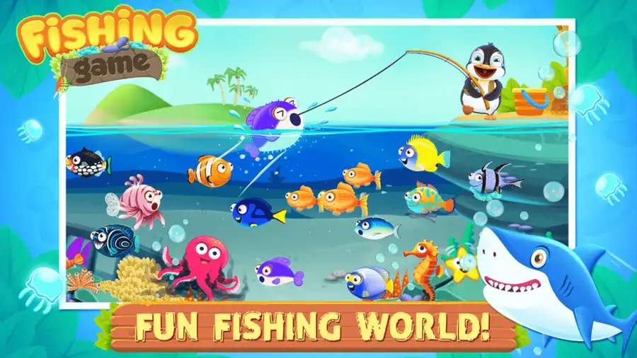 Deep Sea Fishing Mania Games SellUnitySourceCode  screenshot 3