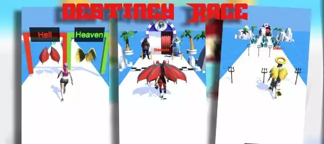 Destiny Race Choice: Angel or demon! SellUnitySourceCode 