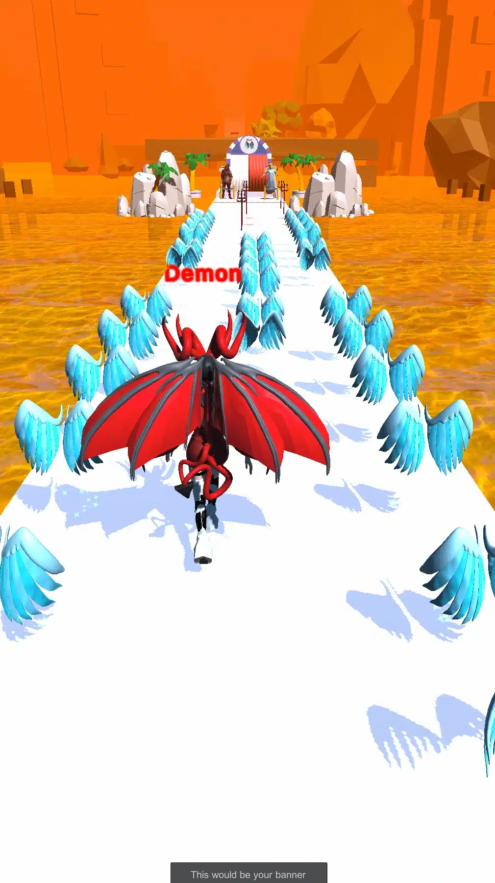 Destiny Race Choice: Angel or demon Unity Game screenshot 2