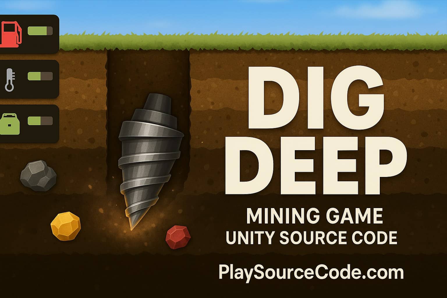 Dig Deep – Unity Source Code |