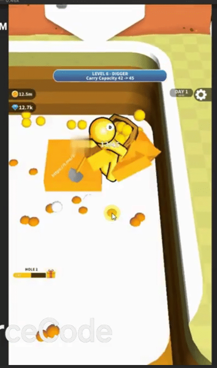 Dig Deep – Unity Source Code | screenshot 4
