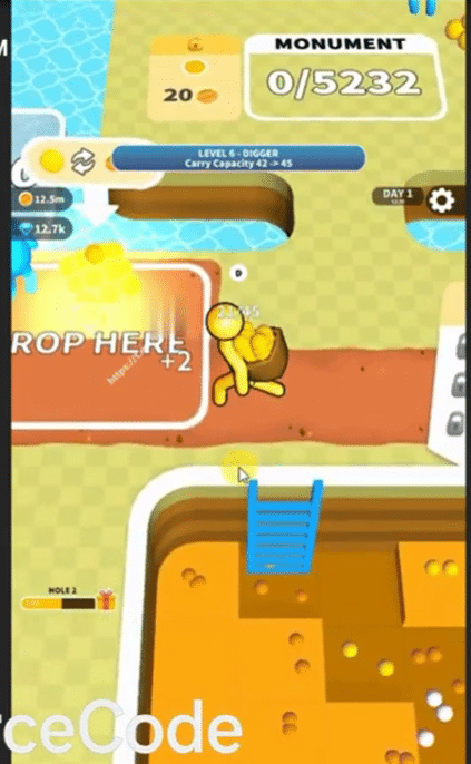 Dig Deep – Unity Source Code | screenshot 5