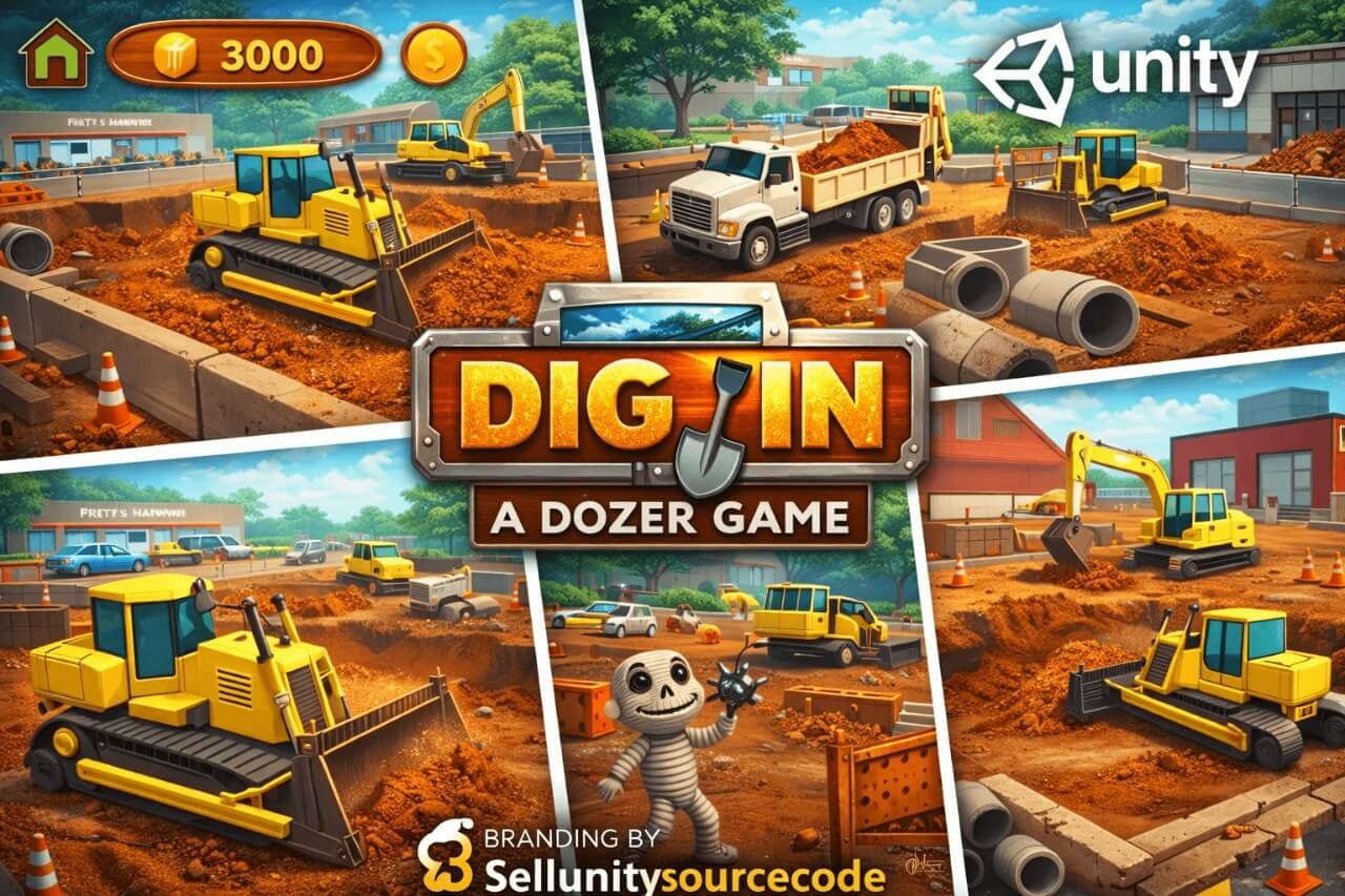Dig In: A Dozer Game – Realistic Construction Simulator