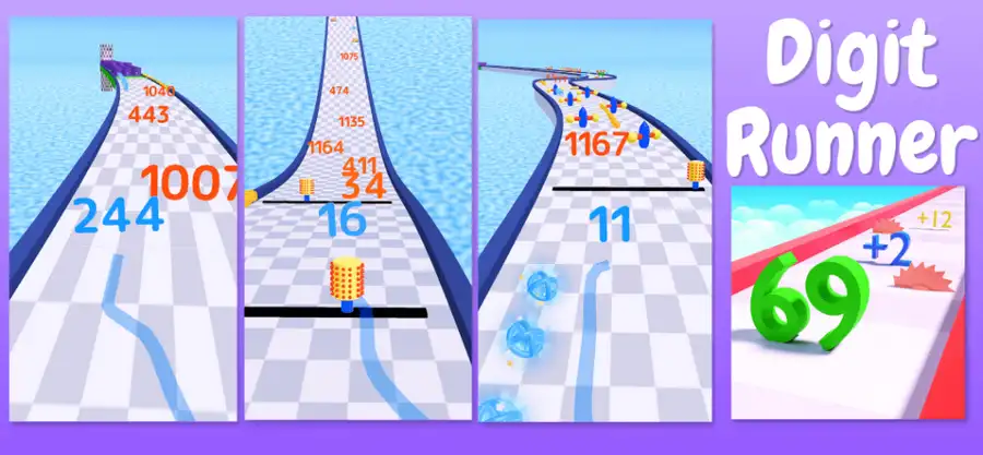 Digit Runner Game Sell Unity Source Code screenshot 5