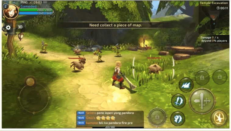 Divine Paradise: Action RPG (ARPG) Unity Source Code + C++ Server Files