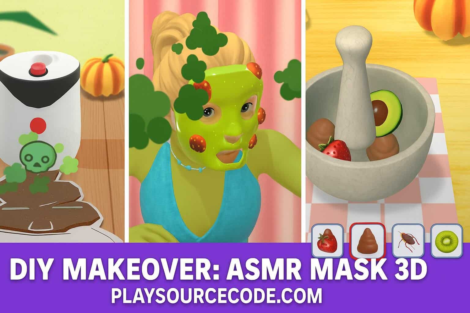 DIY Makeover: ASMR Mask 3D Unity Game