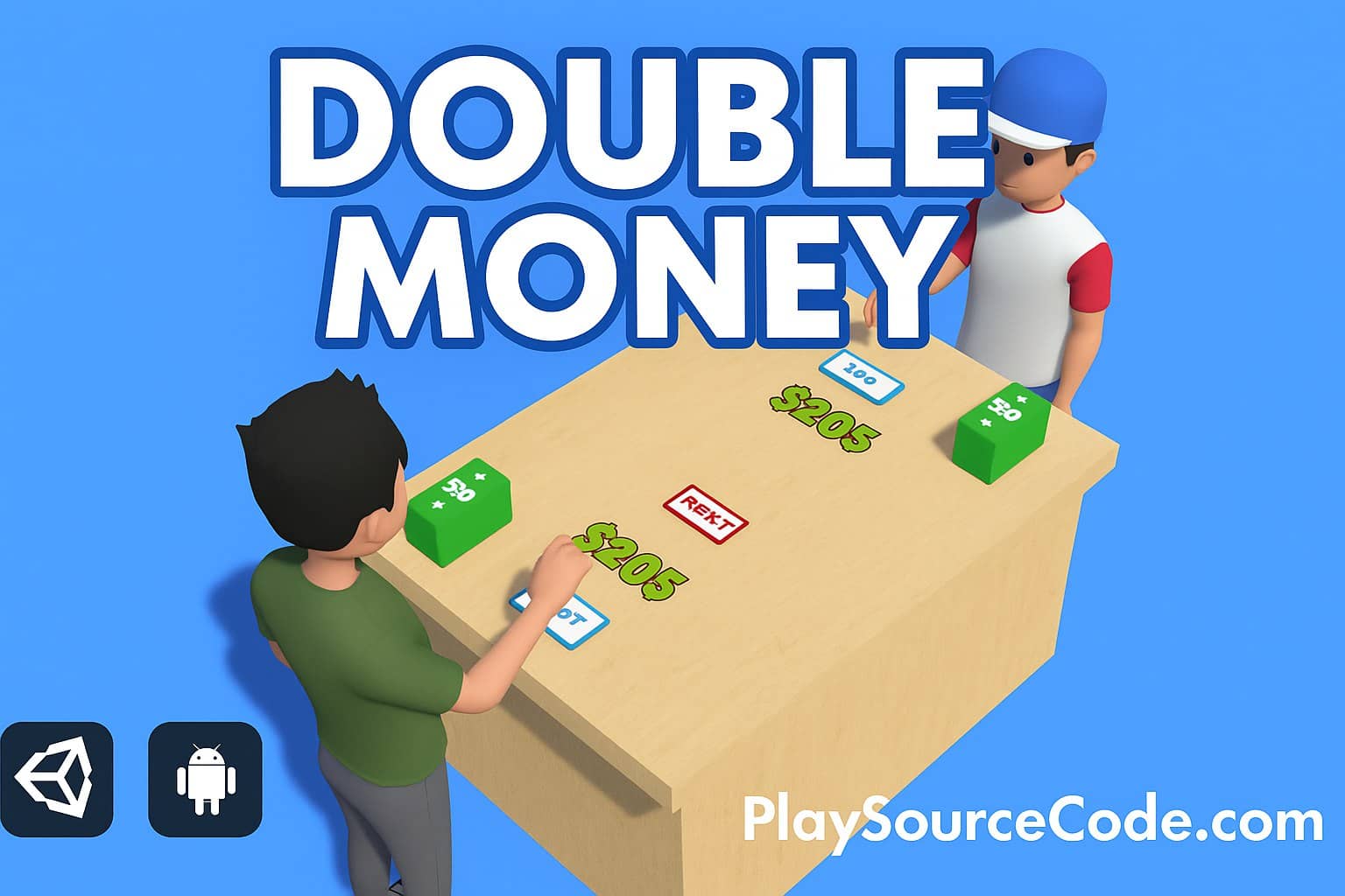 Double Money Unity Source code