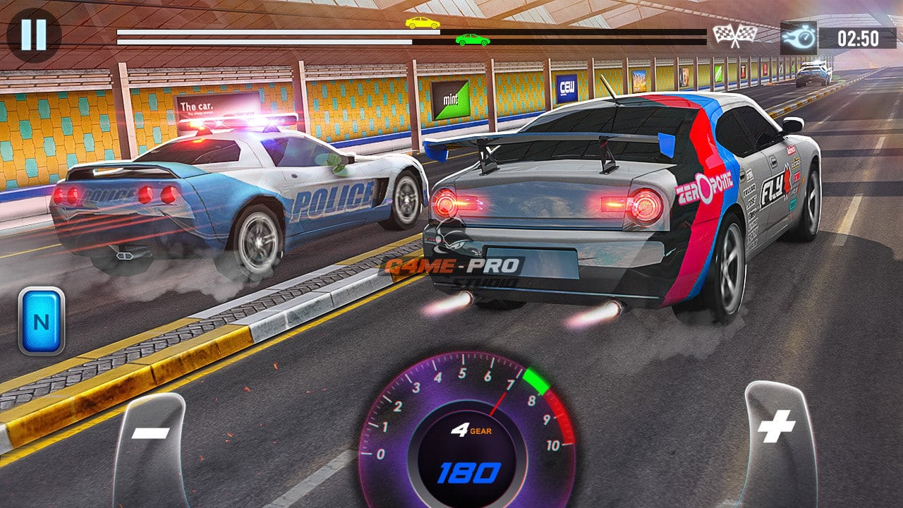 Drag Racing Game Unity Source Code screenshot 2