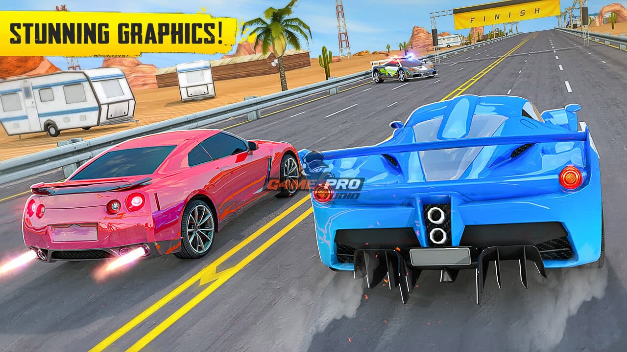 Drag Racing Game Unity Source Code screenshot 5