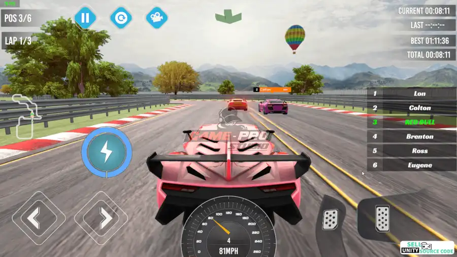 Drag Racing SellUnitySourceCode screenshot 3