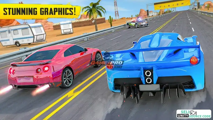 Drag Racing SellUnitySourceCode screenshot 4
