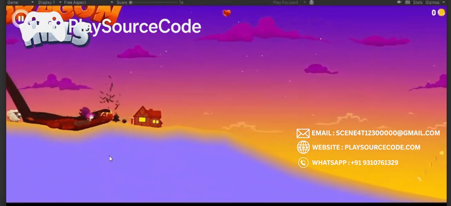 Dragon Hills Unity Source Code screenshot 4