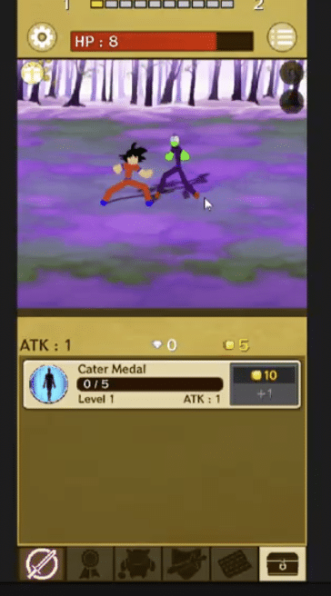 Dragon Stickman RPG – Unity Source Code screenshot 2