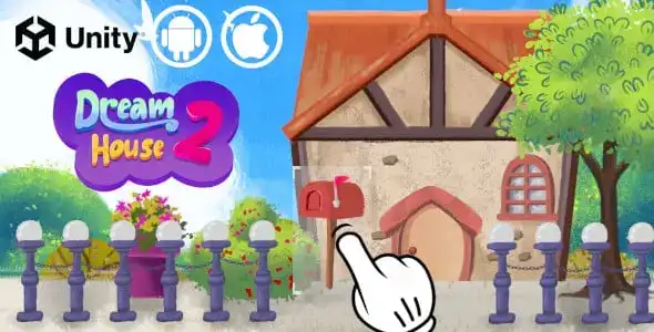 Dream House 2 – Unity Kids Game For Android | iOS SellUnitySourceCode
