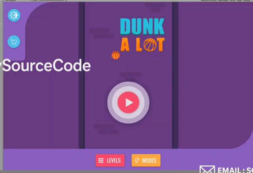 Dunk Arcade in Unity! Basketball Template screenshot 2