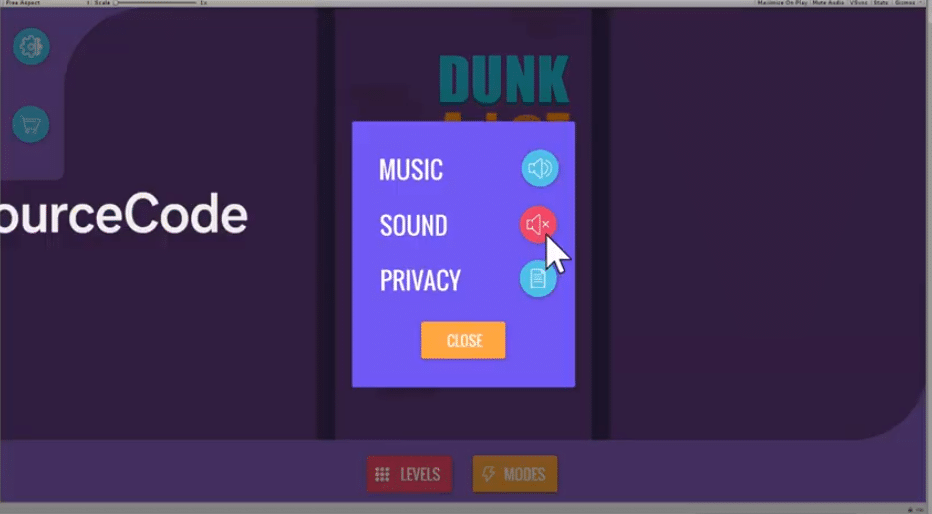 Dunk Arcade in Unity! Basketball Template screenshot 3