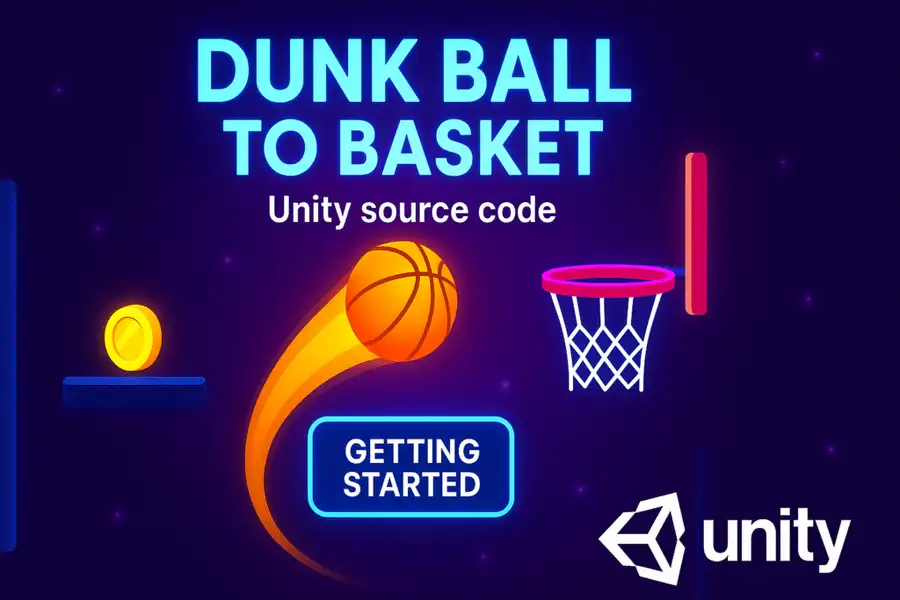 Dunk Ball To Basket
