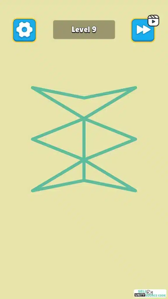 Easy One Line: Drawing Puzzle SellUnitySourceCode screenshot 2