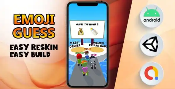Emoji Guess – (Unity – Admob) SellUnitySourceCode