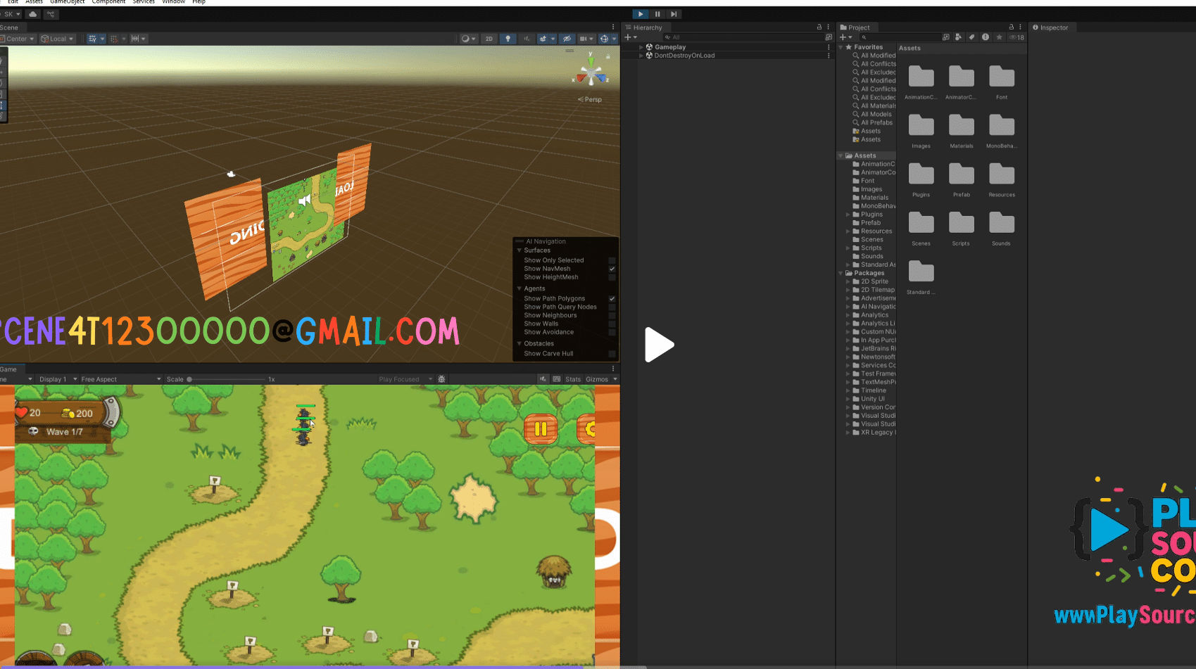 Empire Defense: TD Unity Game Source Code screenshot 5