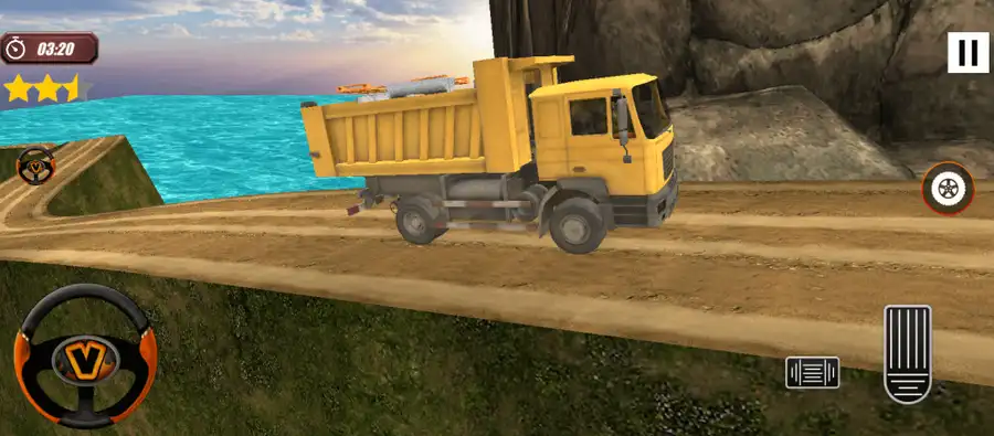 Euro Truck Driving Simulator 3D SellUnitySourceCode screenshot 2